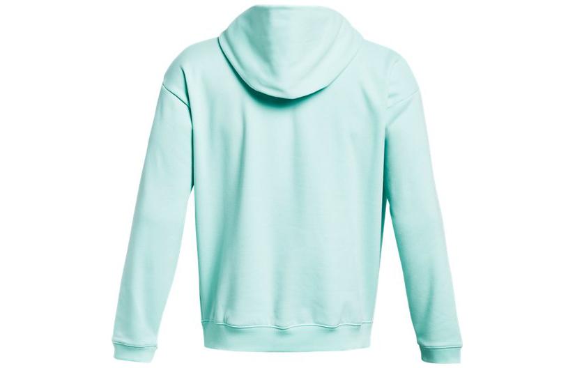 Lookbook 언더아머 커리 그레이터 솔리드 농구 후디 블루 의류 1380325-361