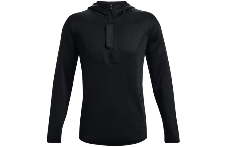 Under Armour Curry Half-Zip Hoodie Black Basketball Outerwear 1366633-001