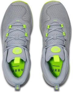 Under Armour Curry HOVR Splash 減震防滑耐磨 中筒 籃球鞋 男款 灰綠 Shop Under Armour Curry HOVR Splash 減震防滑耐磨 中筒 籃球鞋 男款 灰綠