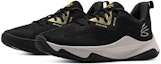 Lookbook Under Armour Curry HOVR Splash 3 'Hitam Emas' 3026275-001