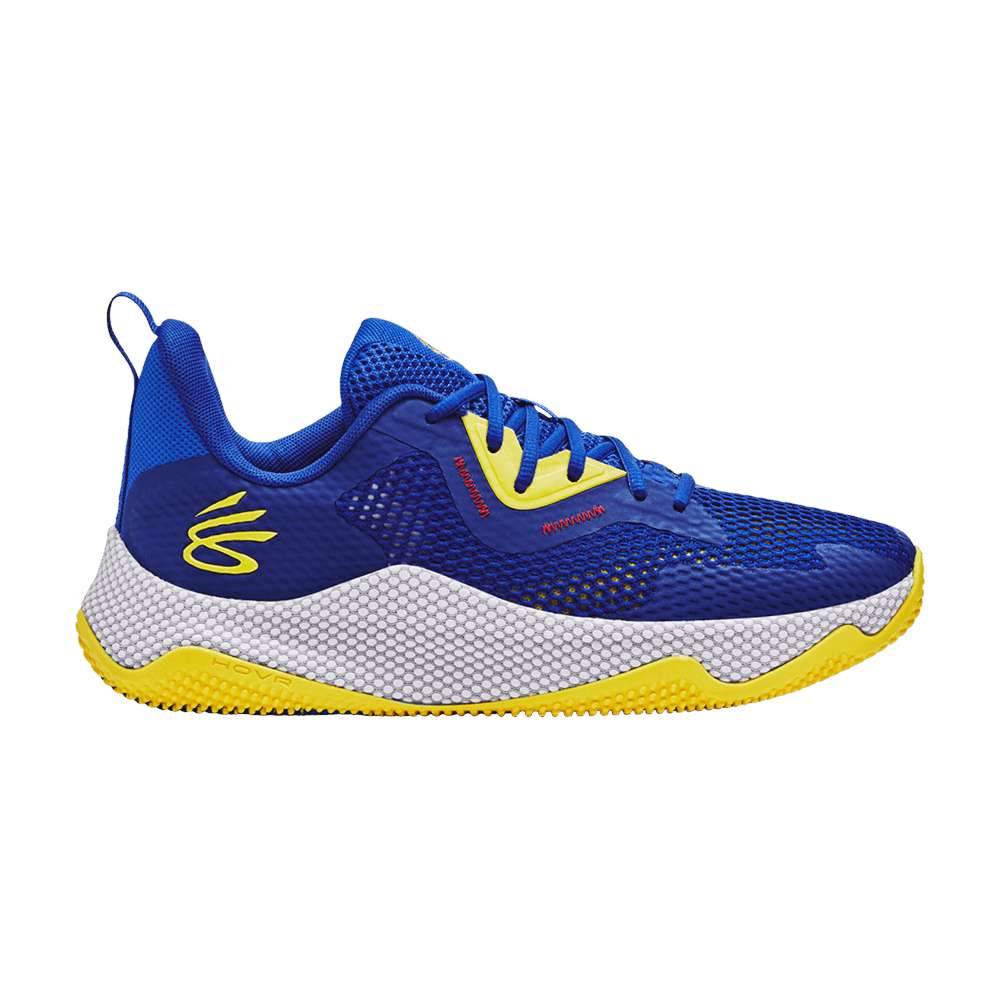 curry 6 blue and yellow