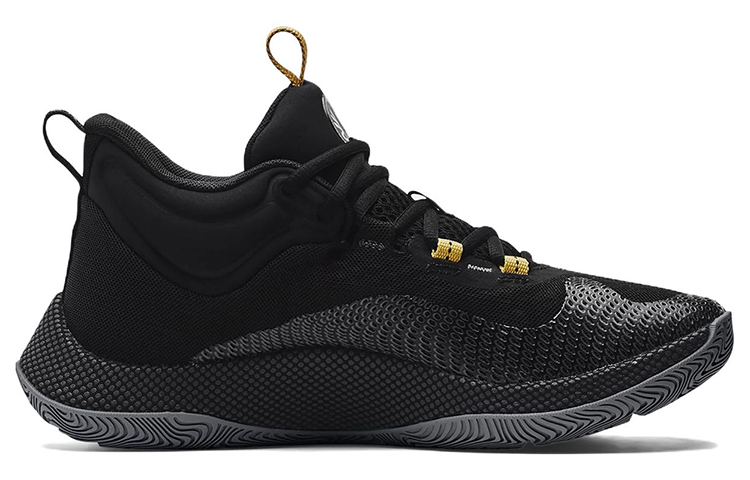 Lookbook Under Armour Curry HOVR Splash 'Black Pitch Grey' 3024719-005