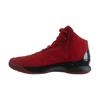 UA Curry Lux Mid Suede 'Red'