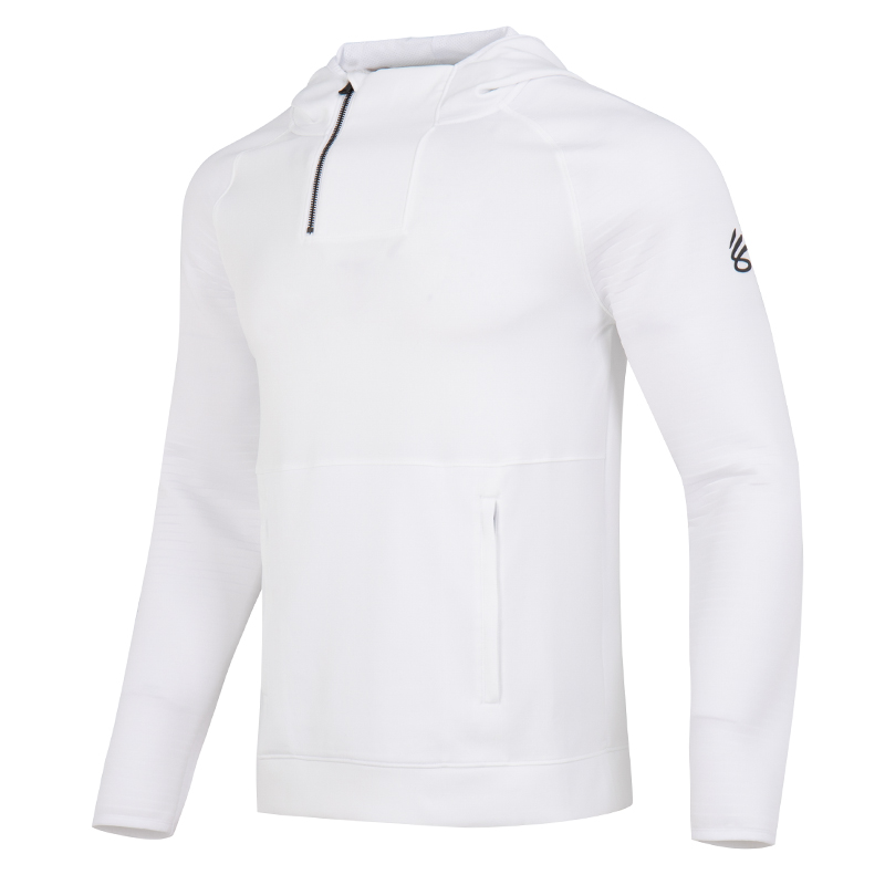 Under Armour Curry Playable Hoodie White Pullover Casual Sportswear 1374296-100