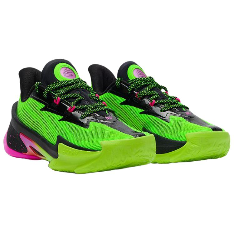 Lookbook Under Armour Curry Seri 7 Aurora 3027983-390