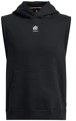 Under Armour Curry Splash Sleeveless Hoodie Black/White Fashion Staple 1389483-001 Buy Under Armour Curry Splash Sleeveless Hoodie Black/White Fashion Staple 1389483-001
