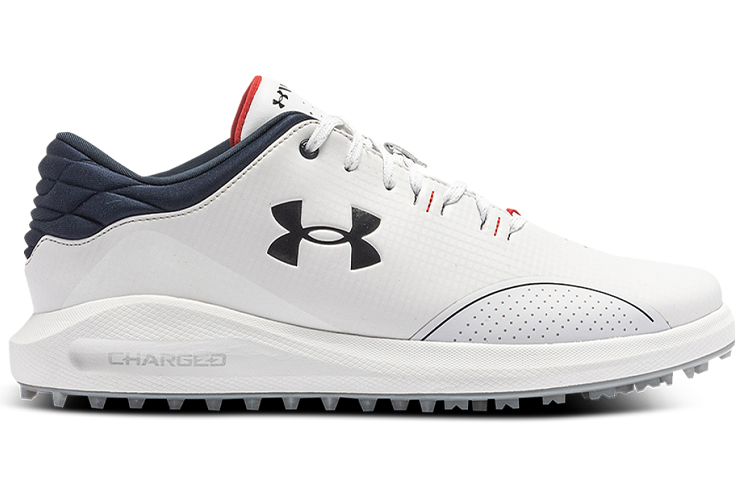 Order UAドロー スポーツ ワイドE ホワイト ランニングシューズ 3024563-102