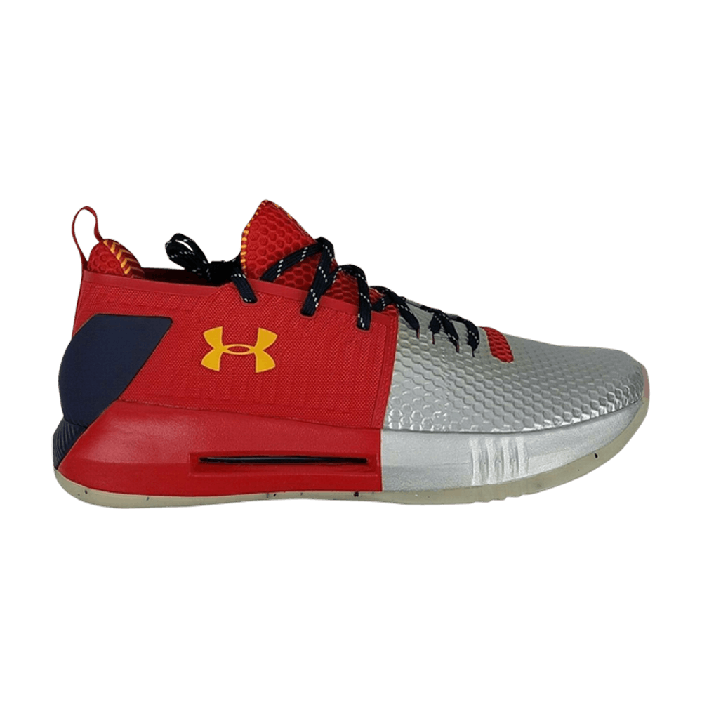 Under Armour Drive 4 Low 'Red Silver' 3020414-110