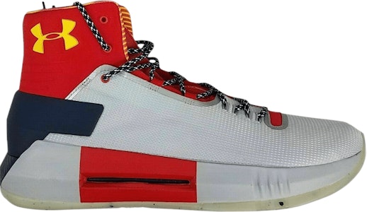 安德玛 Drive 4 TB '灰红' 篮球鞋 1303010-116 Buy 安德玛 Drive 4 TB '灰红' 篮球鞋 1303010-116