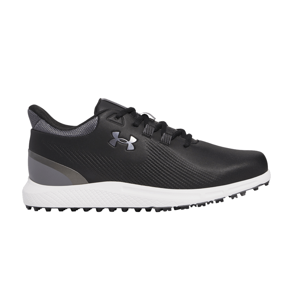 Under Armour Drive Medal Spikeless Wide 'Black Castlerock' 3028240-001