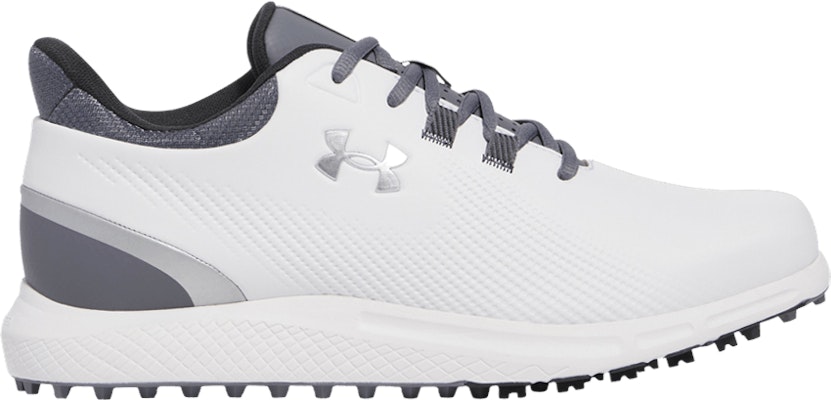 Under Armour Drive Medal Spikeless Wide 'Blanco Titanio Gris' 3028240-100 Buy Under Armour Drive Medal Spikeless Wide 'Blanco Titanio Gris' 3028240-100