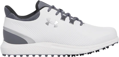 Under Armour Drive Medal Spikeless Wide 'White Titan Grey' 3028240-100 Under Armour Drive Medal Spikeless Wide 'White Titan Grey' 3028240-100