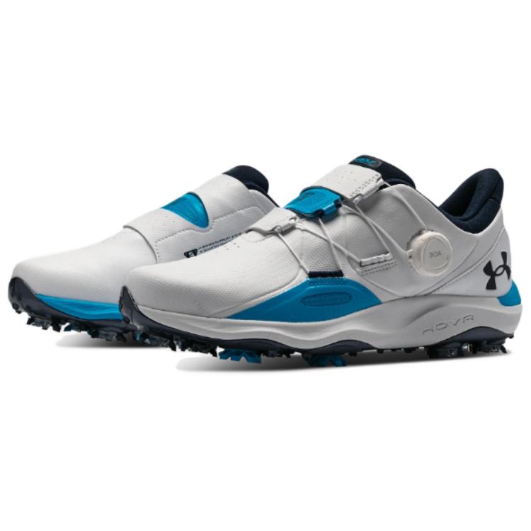 Shop Under Armour Drive Pro BOA Golf Wide 'White Capri' 3027088-100