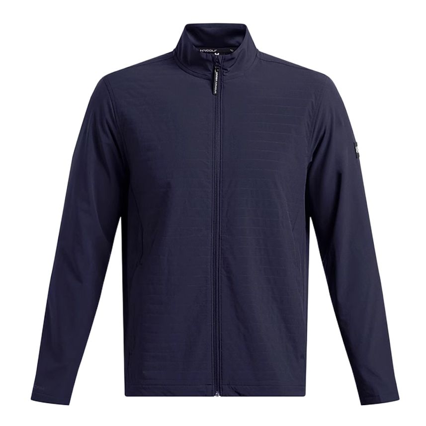 Under Armour Drive Pro Retro Stand Collar Jacket Midnight Blue - 1387119-410