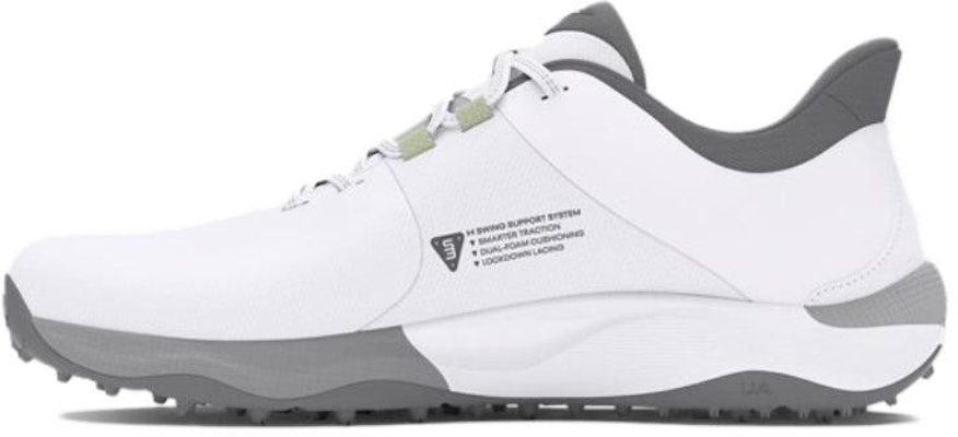 Under Armour Drive Pro Spikeless Golf Wide 'White Metallic Gun Metal' 3026921-100 Buy Under Armour Drive Pro Spikeless Golf Wide 'White Metallic Gun Metal' 3026921-100