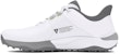 Under Armour Drive Pro Spikeless Golf Wide 'Putih Logam Gun Metal' 3026921-100