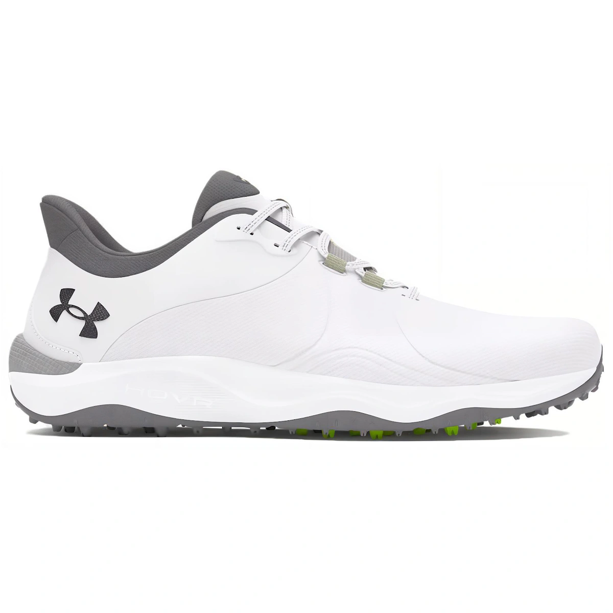 Under Armour Drive Pro Spikeless Golf Wide 'White Metallic Gun Metal'