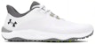 Under Armour Drive Pro Spikeless Golf Wide 'Putih Logam Gun Metal' 3026921-100
