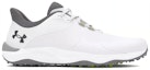 Order Under Armour Drive Pro Spikeless Golf Wide 'Putih Logam Gun Metal' 3026921-100