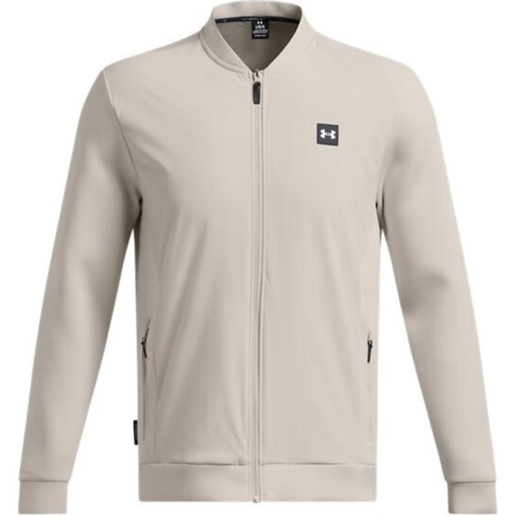 Under Armour Drive Pro Woven Golf Jacket Long Sleeve - Gray 1387117-289