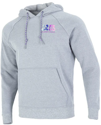 Under Armour Elevated Terry Hoodie Grey - Casual Pullover with Colorful Print 1373844-035 Buy Under Armour Elevated Terry Hoodie Grey - Casual Pullover with Colorful Print 1373844-035