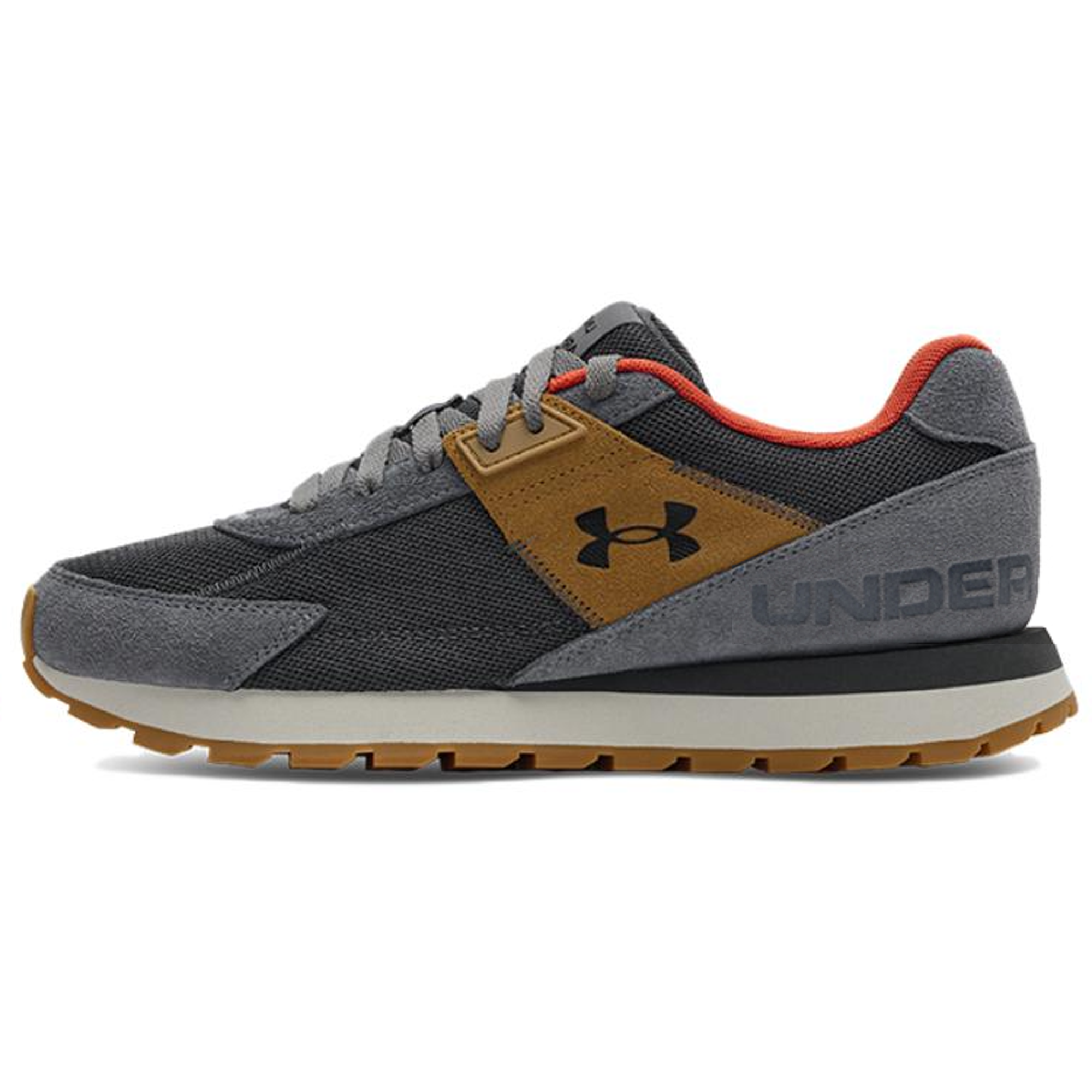 Under Armour Essential Dark Grey Low-Top Casual Running Shoes 6007220-025