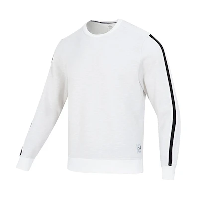 Under Armour Essential Heritage Fleece Crew White Sweatshirt 1373814-112