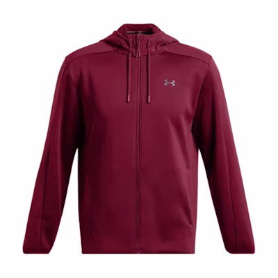Under Armour Essential Red Hoodie - Soft, Breathable, Lightweight Jacket 1378824-625