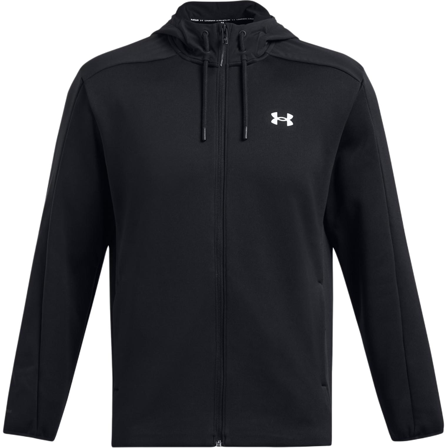 Under Armour Essential Swacket Waterproof Breathable Hoodie Jacket Black 1378824-002