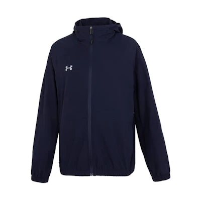 Under Armour Fall Winter Windproof Reflective Logo Training Jacket Blue Unisex 24500401-409