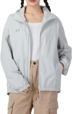 Under Armour Fall/Winter Windproof Training Jacket Gray Unisex Reflective Logo 24500401-009 Shop Under Armour Fall/Winter Windproof Training Jacket Gray Unisex Reflective Logo 24500401-009