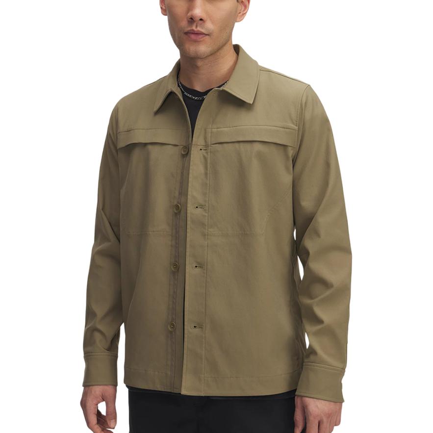 Under Armour Fashion Casual Woven Long-Sleeve Jacket - Light Brown 1390261-251