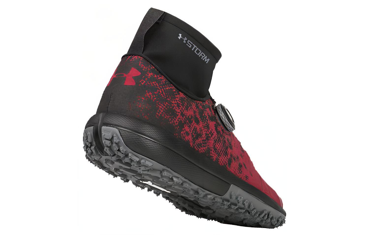 Order Under Armour Fat Tire Ascent Mid ''Rood Zwart'' 1289139-600