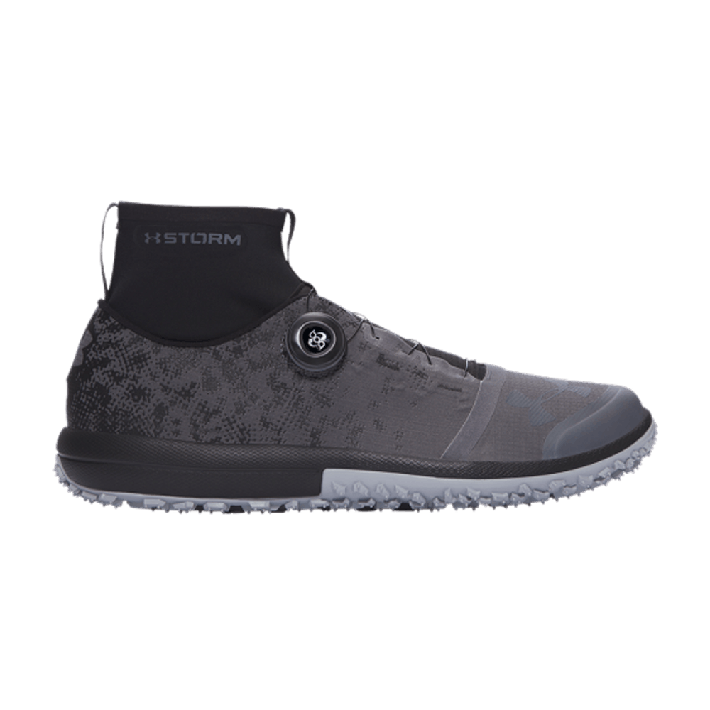Under Armour Fat Tire Ascent Mid BOA 'Grey Black' 1289139-076