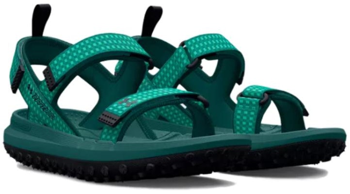 Under Armour Fat Tire Sandal 'Coastal Teal Black' 3026937-300 Lookbook Under Armour Fat Tire Sandal 'Coastal Teal Black' 3026937-300