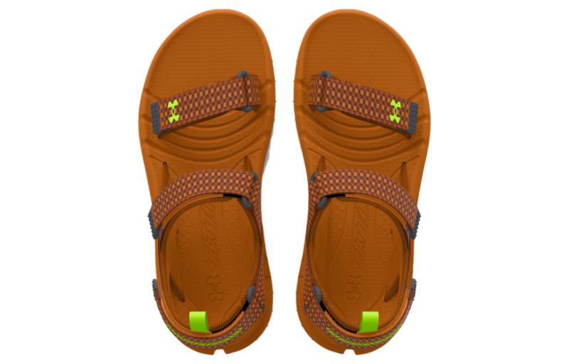 Shop 安德瑪Fat Tire 涼鞋 '蜜橙象牙' 3026937-800