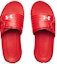 Shop Under Armour Fat Tire Slide 'Merah Putih' 3023749-600