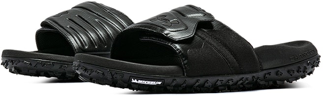 Under Armour Fat Tire Slides 'Hitam' 3023749-002 Lookbook Under Armour Fat Tire Slides 'Hitam' 3023749-002