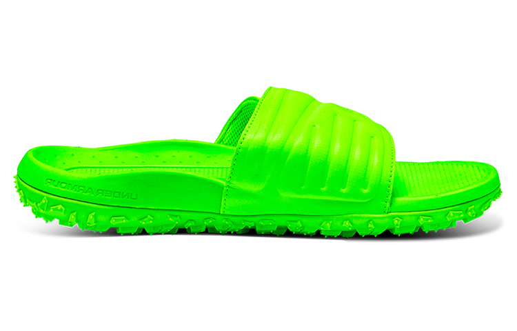 Order Under Armour Fat Tire Slides ''Hyper Green'' Sandales Hyper Vert 3023749-300