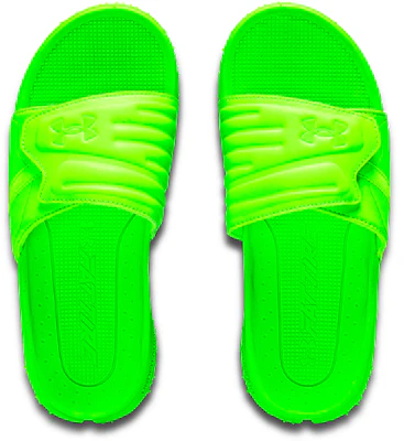 Under Armour Fat Tire Slides ''Hyper Green'' Sandales Hyper Vert 3023749-300 Shop Under Armour Fat Tire Slides ''Hyper Green'' Sandales Hyper Vert 3023749-300