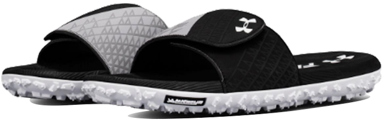 Under Armour Fat Tire Slippers Black/Grey 3000036-002 Lookbook Under Armour Fat Tire Slippers Black/Grey 3000036-002