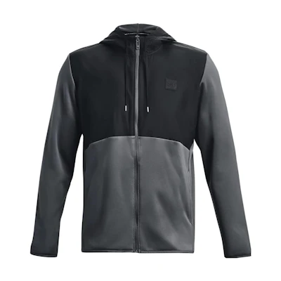 Under Armour Fleece® Storm Full-Zip Waterproof Breathable Hoodie Jacket Grey 1373850-012