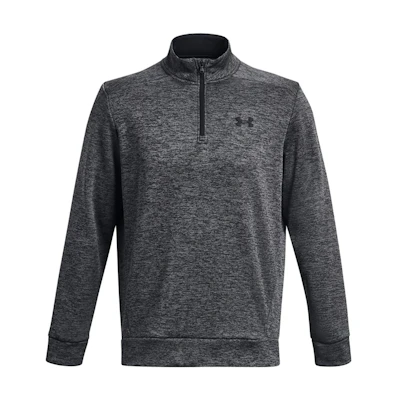 Under Armour Fleece® Twist ¼ Zip Pullover Sweatshirt Black 1373359-001