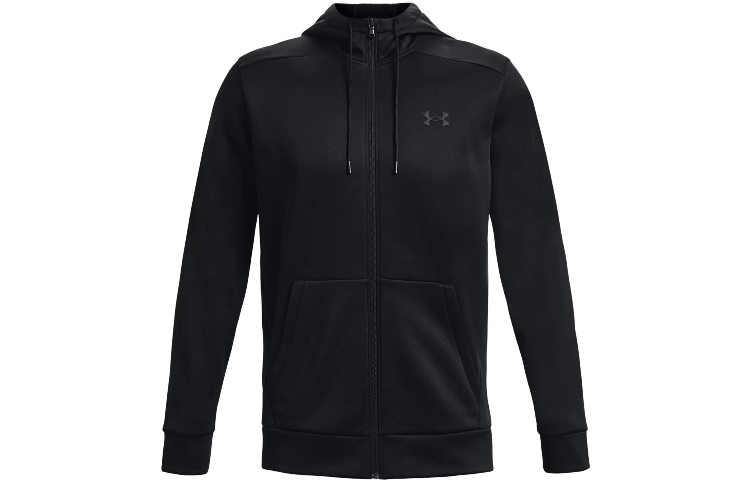 Under Armour Fleece Full-Zip Hoodie Black Men’s Jacket 1373357-001