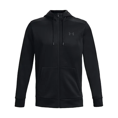 Under Armour Fleece Full-Zip Hoodie Black Men’s Jacket 1373357-001