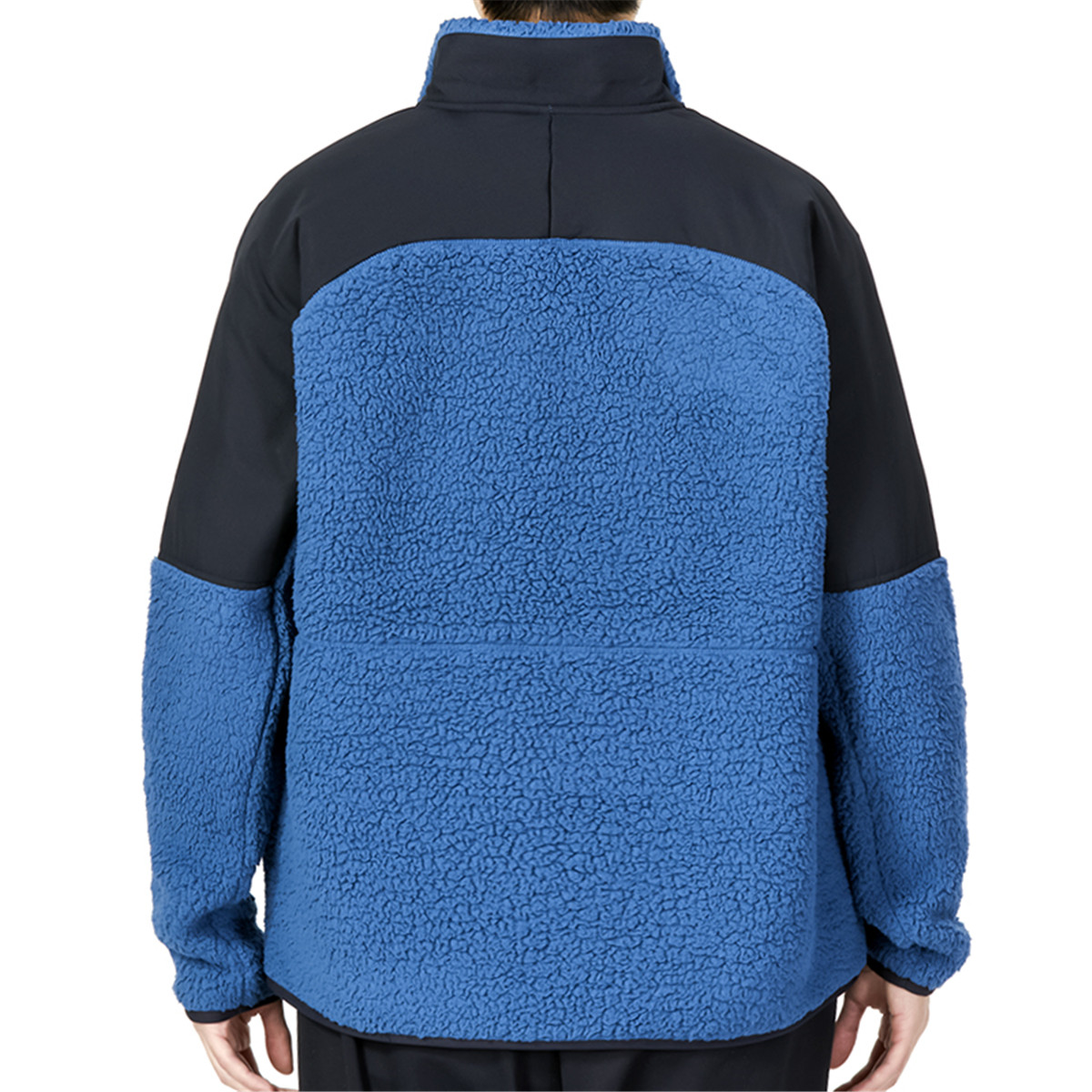 Details for 언더아머 플리스 재킷 블루/블랙 + 선물용 가방 포함 1373655-437