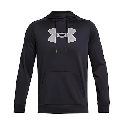 Under Armour Fleece Logo Breathable Warm Hoodie - Black 1379854-001