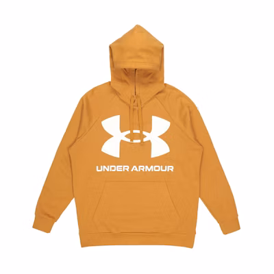 Under Armour Fleece Logo Hoodie Ochre Yellow 1357093-707