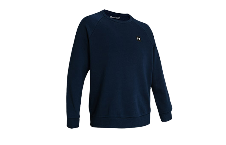 Under Armour Fleece Long-Sleeve Crewneck Sweatshirt Deep Blue 1357096-408