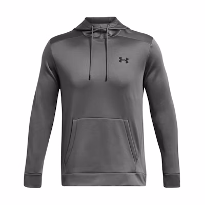 Under Armour Fleece Solid Logo Hoodie Dark Grey 1373353-025